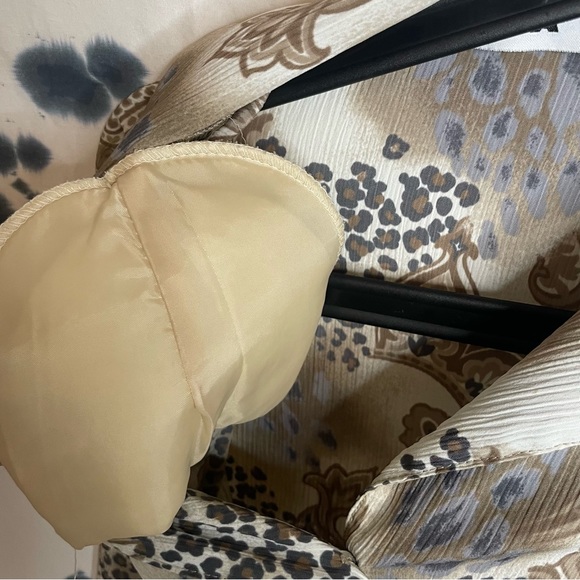 Vintage Alia Animal Print/Paisley Pattern Blouse - Picture 5 of 6